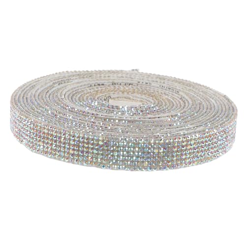 Beatifufu Selbstklebendes Strassband Reihig Breit Yards Glitzerndes DIY Dekoband für Kleidung Schuhe Handy Basteln Schmuckverzierung Haltbar Einfach zu Kleben Beatifufu Selbstklebendes Strassband Reihig Breit Yards Glitzerndes DIY Dekoband für Kleidung Schuhe Handy Basteln Schmuckverzierung Haltbar Einfach zu Kleben von Beatifufu