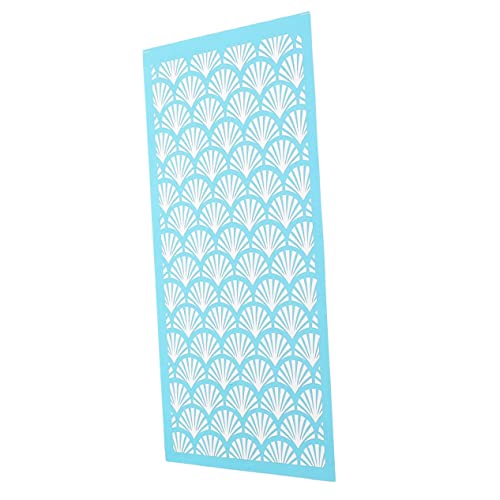 Beatifufu Siebdruck Schablone für Polymer Clay Basteln Wiederverwendbare Diy Stencil mit Vielfältigen Mustern Robustes Formstabiles Material für Kreative Schmuck und Dekorherstellung von Beatifufu