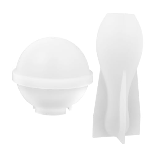 Beatifufu Silikon Bowling Gießform Teilig für DIY Dekorationen Flexible Epoxidharzform mit Klarer Struktur Wiederverwendbar Leicht und Kompakt für Kreative Bastelprojekte von Beatifufu