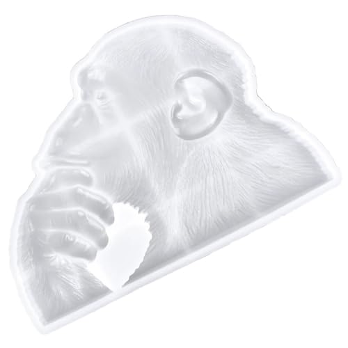 Beatifufu Silikonform Gorilla Gießform für Epoxidharz DIY Basteln Flexible Wiederverwendbare Antihaftbeschichtete Form für Affen dekoration Einfach zu Reinigen Praktisches Bastelzubehör Beatifufu Silikonform Gorilla Gießform für Epoxidharz DIY Basteln Flexible Wiederverwendbare Antihaftbeschichtete Form für Affen dekoration Einfach zu Reinigen Praktisches Bastelzubehör von Beatifufu