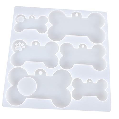 Beatifufu Silikonform Knochen Anhänger Molde Flexibel Langlebig für DIY Schmuck Herstellung Resin Gießform Präzise Details Innovatives Basteln Anhänger Zubehör von Beatifufu