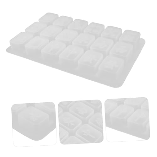 Beatifufu Silikonform Mahjong DIY Epoxidharz Gießform Wiederverwendbar Handgefertigt Stabile Silikonform zum Basteln von Mahjong Spielsteinen mit Kreativfunktionen für Handarbeitsliebhaber Beatifufu Silikonform Mahjong DIY Epoxidharz Gießform Wiederverwendbar Handgefertigt Stabile Silikonform zum Basteln von Mahjong Spielsteinen mit Kreativfunktionen für Handarbeitsliebhaber von Beatifufu