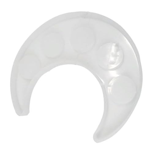 Beatifufu Silikonform Mondform Untersetzer Tray DIY Epoxidharz Gießen Originelles Mondtablett Glatt Langlebig Einfach zu Reinigen Geeignet für Bastelprojekte und Tischdekoration von Beatifufu