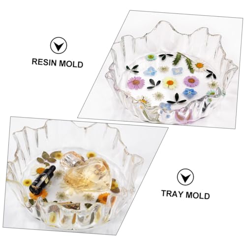 Beatifufu Silikonform Tray Gießform für DIY Harz Blumentopf Halter Unregelmäßiges Tablett Kreatives Basteln Leicht Wiederverwendbar Resin Gießform für Pflanzgefäß Dekoration Beatifufu Silikonform Tray Gießform für DIY Harz Blumentopf Halter Unregelmäßiges Tablett Kreatives Basteln Leicht Wiederverwendbar Resin Gießform für Pflanzgefäß Dekoration von Beatifufu