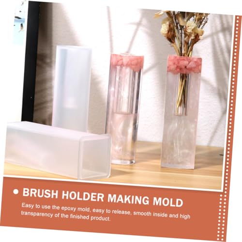 Beatifufu Silikonform für Blumentopf und Pinselhalter Langlebige Flexible Gießform für DIY Kubusvase mit Einfachem Entformen Leicht zu Reinigen für Kreative Heimdekoration Beatifufu Silikonform für Blumentopf und Pinselhalter Langlebige Flexible Gießform für DIY Kubusvase mit Einfachem Entformen Leicht zu Reinigen für Kreative Heimdekoration von Beatifufu