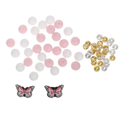 Beatifufu Silikonperlen Rund und Schmetterling DIY Schmuck Bastelset für Armbänder Schlüsselanhänger Kreative Farbvielfalt für Familien und Schulprojekte Beatifufu Silikonperlen Rund und Schmetterling DIY Schmuck Bastelset für Armbänder Schlüsselanhänger Kreative Farbvielfalt für Familien und Schulprojekte von Beatifufu