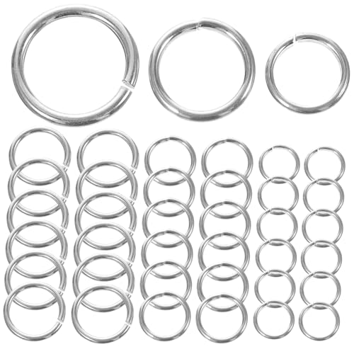 Beatifufu Sterling Silber Sprungringe Schmuck Biegeringe DIY Schmuckherstellung Armband Verbinder Ringe für Handwerk und Reparatur Beatifufu Sterling Silber Sprungringe Schmuck Biegeringe DIY Schmuckherstellung Armband Verbinder Ringe für Handwerk und Reparatur von Beatifufu