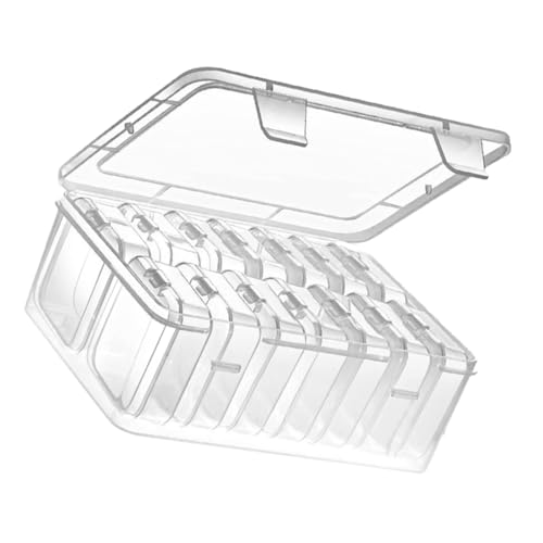 Beatifufu Teiliges Schmuck Organizer mit Deckeln Kleine Transparente Aufbewahrungsboxen für Perlen Ohrstöpsel und DIY Zubehör Stapelbare Langlebige für Präzise Ordnung Beatifufu Teiliges Schmuck Organizer mit Deckeln Kleine Transparente Aufbewahrungsboxen für Perlen Ohrstöpsel und DIY Zubehör Stapelbare Langlebige für Präzise Ordnung von Beatifufu