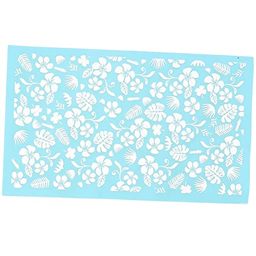 Beatifufu Tondruckvorlage Siebdruck aus Schablone Modelliermasse Seide Stempel aus Ton Siebdruck-Vorlage -Vorlagen Modellierung von Tonvorlagen Bastelvorlage aus Polyester von Beatifufu