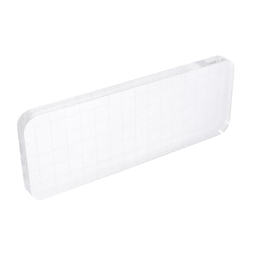 Beatifufu Transparentes Acryl stempelblock DIY Stempelgriff mit Glatten Kanten Vielseitig Einsetzbar für Notizbücher Tagebücher Einladungen Einfach zu Reinigen Langlebig und Komfortabel Beatifufu Transparentes Acryl stempelblock DIY Stempelgriff mit Glatten Kanten Vielseitig Einsetzbar für Notizbücher Tagebücher Einladungen Einfach zu Reinigen Langlebig und Komfortabel von Beatifufu