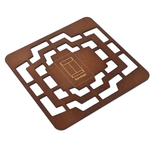 Beatifufu Umschlag Vorlage Diy Stencil für Einladungen Karten Handlettering Robuste und Langlebige Schablone für Einzigartige Umschläge von Beatifufu