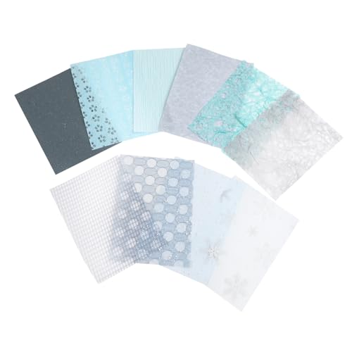 Beatifufu Vintage Scrapbooking Papier Texturiertes Bastelpapier für DIY Dekoration und Journaling Dekoratives Hintergrundpapier für Scrapbook Alben Geschenkidee für Bastelfans von Beatifufu