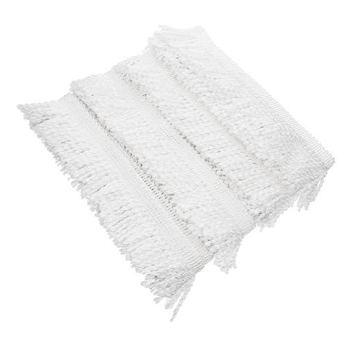 Beatifufu Vorhang Quastenborte Polyester Fransenband Weiß DIY Nähzubehör für Gardinen Sofa Kissen Dekoration Beatifufu Vorhang Quastenborte Polyester Fransenband Weiß DIY Nähzubehör für Gardinen Sofa Kissen Dekoration von Beatifufu