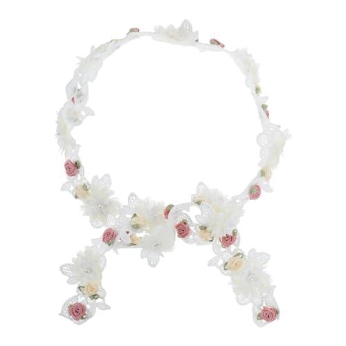 Beatifufu Weiße Spitzenborte mit Künstlichen Perlen Breit Vintage Spitzenband für DIY Hochzeitskleider Blumensträuße Scrapbooking Einfache Anwendung für Nähen und Basteln Beatifufu Weiße Spitzenborte mit Künstlichen Perlen Breit Vintage Spitzenband für DIY Hochzeitskleider Blumensträuße Scrapbooking Einfache Anwendung für Nähen und Basteln von Beatifufu