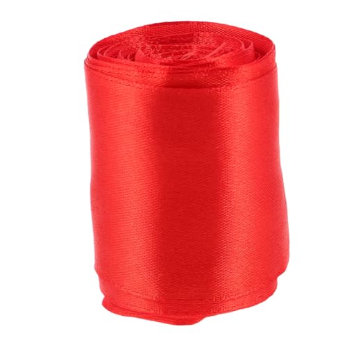 Beatifufu Wetterfeste Rote Polyester Laufband Ziellinie Band für Leichtathletik Outdoor Rennen Marathon Finischband Hohe Sichtbarkeit Langlebig Robust von Beatifufu