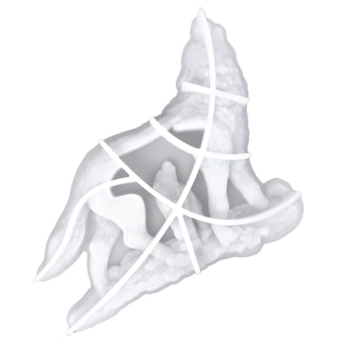 Beatifufu Wolf Silikonform Flexible DIY Epoxidharz Gießform Wolf Form für Wandkunst Bastelideen Hochwertige Silikonform für Tier Dekorationen und von Beatifufu