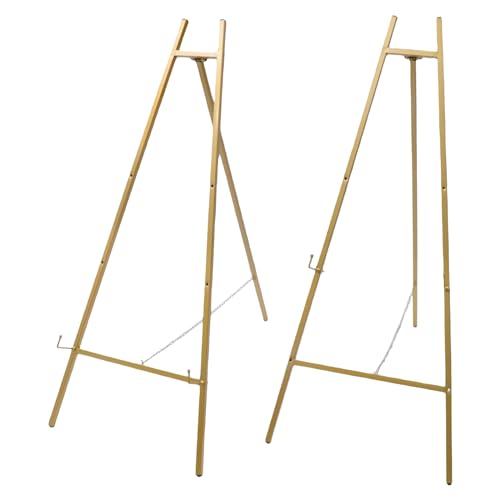 2 Stück Staffelei Ständer Gold, Artist Stand Easel, Willkommensschild Hochzeit Höhe Einstellbare Staffelei Hochzeit Foto Display Rahmen, für Hochzeiten, Geschäfte, Einkaufszentren usw, 50*62*104cm 2 Stück Staffelei Ständer Gold, Artist Stand Easel, Willkommensschild Hochzeit Höhe Einstellbare Staffelei Hochzeit Foto Display Rahmen, für Hochzeiten, Geschäfte, Einkaufszentren usw, 50*62*104cm von Beaudreaul