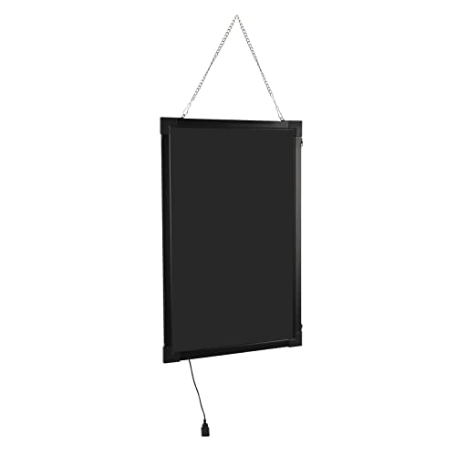 Leuchtendes Led Zeichenbrett, Leuchtende Werbetafel mit Fernbedienung und 8 Neon-Stifte, leuchttafel Writingboard, für Dekoration, Plakate, Tafeln usw, 60 * 80cm von Beaudreaul