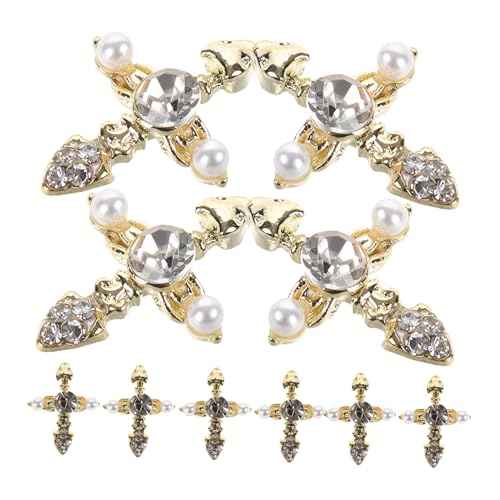 10 Stück Teiliges Nagelkunst Zubehör Schmuck für Diy Nageldesigns Metall Nagelornamente für Nageldekoration und Persönliche Gestaltung 10 Stück Teiliges Nagelkunst Zubehör Schmuck für Diy Nageldesigns Metall Nagelornamente für Nageldekoration und Persönliche Gestaltung von Beaupretty