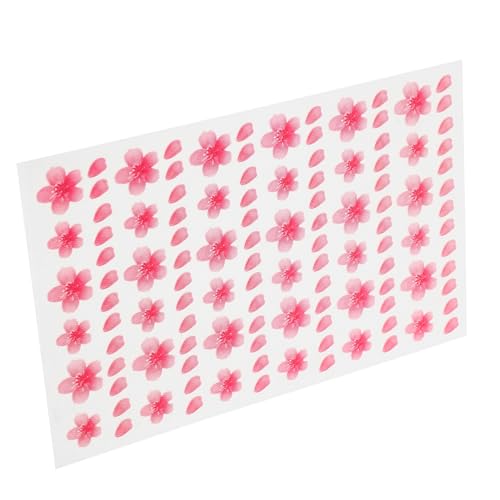 Beaupretty 1 Blatt Blütenaufkleber Selbstklebende Kirschblüten Sticker für Romantisches und Süßes Design aus Partys und Besondere Anlässe Hautfreundlich und Einfach Anzuwenden Beaupretty 1 Blatt Blütenaufkleber Selbstklebende Kirschblüten Sticker für Romantisches und Süßes Design aus Partys und Besondere Anlässe Hautfreundlich und Einfach Anzuwenden von Beaupretty