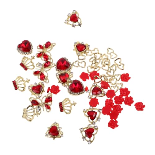 Beaupretty 1 Box Nagelkunst Zubehör Luxuriöse Nagel Charms Valentinstags Herz Nagel Strasssteine Nagelschmuck Für Nägel Legierung Beaupretty 1 Box Nagelkunst Zubehör Luxuriöse Nagel Charms Valentinstags Herz Nagel Strasssteine Nagelschmuck Für Nägel Legierung von Beaupretty