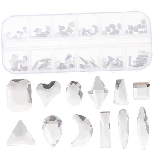 Beaupretty 1 Karton DIY Nagel Strasssteine Fächer Ab Glassteine Flach Glitzersteine Selbstklebend für Nail Art Charms Bastel Schmuck Stilvolle Nageldekoration für Alltag Party Beaupretty 1 Karton DIY Nagel Strasssteine Fächer Ab Glassteine Flach Glitzersteine Selbstklebend für Nail Art Charms Bastel Schmuck Stilvolle Nageldekoration für Alltag Party von Beaupretty