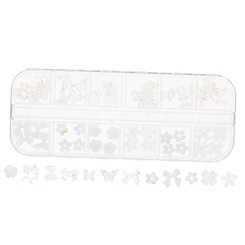 Beaupretty 1 Karton Teiliges DIY Nail Art mit Resin Nail Charms Blumen und Schleifenform Langlebige Nageldekorationen für Kreative Maniküre Geeignet für Natürliche und Künstliche Nägel Beaupretty 1 Karton Teiliges DIY Nail Art mit Resin Nail Charms Blumen und Schleifenform Langlebige Nageldekorationen für Kreative Maniküre Geeignet für Natürliche und Künstliche Nägel von Beaupretty