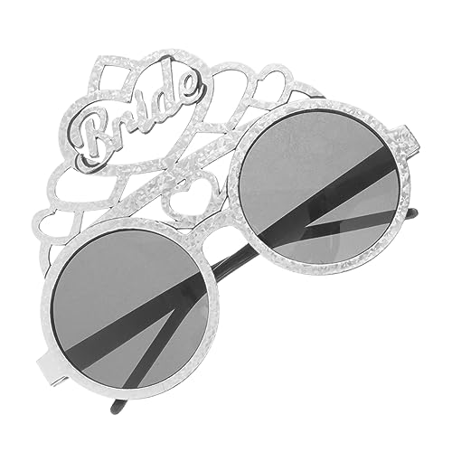 Beaupretty 1 Paar Braut Themen Sonnenbrillen für Junggesellinnenabschied und Hochzeiten Lustige Hochzeitsaccessoires für Unvergessliche Fotos und Feiern Langlebig und Stylisch Beaupretty 1 Paar Braut Themen Sonnenbrillen für Junggesellinnenabschied und Hochzeiten Lustige Hochzeitsaccessoires für Unvergessliche Fotos und Feiern Langlebig und Stylisch von Beaupretty
