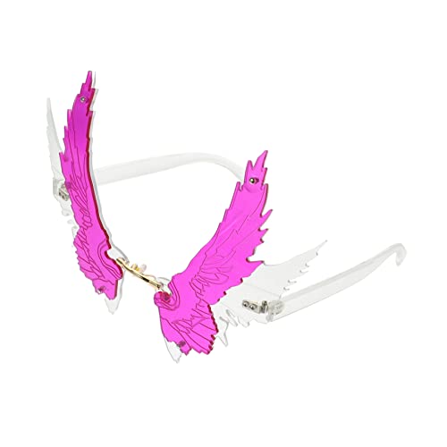Beaupretty 1 Paar Sonnenbrille Partybrille Retro -brille Männer Polarisiert Gläser Wing-party-brille Lustige Brille Kostümbrille Brille in Flügelform Brillen Abs Violett Beaupretty 1 Paar Sonnenbrille Partybrille Retro -brille Männer Polarisiert Gläser Wing-party-brille Lustige Brille Kostümbrille Brille in Flügelform Brillen Abs Violett von Beaupretty