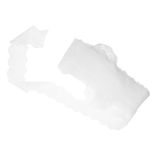 Beaupretty 1 Rolle Baumwollstickte Spitze Party Brautjungfer Hochzeit Schnürsenkel breiter Spitzenbesatz Spitzenband Stoffbesatz Kleidungsstücke Spitzenstoff Baumwolle Weiß Beaupretty 1 Rolle Baumwollstickte Spitze Party Brautjungfer Hochzeit Schnürsenkel breiter Spitzenbesatz Spitzenband Stoffbesatz Kleidungsstücke Spitzenstoff Baumwolle Weiß von Beaupretty