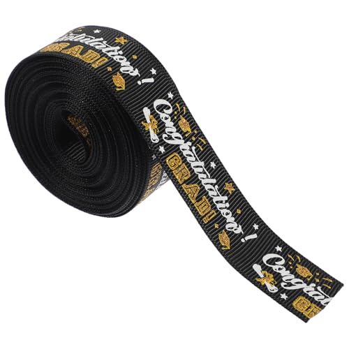 Beaupretty 1 Rolle Geschenkband für Abschlussfeiern, Bastelarbeiten, Schleifen, Abschlusselemente von Beaupretty