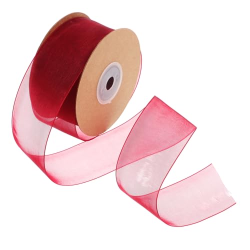 Beaupretty 1 Rolle Schneegarnband Tüllbänder dekorativ Tüllband Bogen Feiertagsbänder Haarschleifen Band durchsichtiges Organzaband durchsichtige Bänder Verpackungsband DIY Bastelband Chiffon Beaupretty 1 Rolle Schneegarnband Tüllbänder dekorativ Tüllband Bogen Feiertagsbänder Haarschleifen Band durchsichtiges Organzaband durchsichtige Bänder Verpackungsband DIY Bastelband Chiffon von Beaupretty