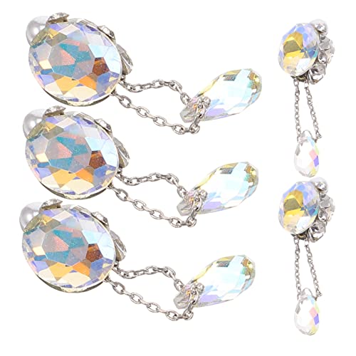Beaupretty 1 Satz Anhänger Strasssteine ​​für Nägel Nailart-strasssteine Uv Nägel Charme Lieferungen Nagelschmuck Für Nagelkunst Dekoration Reiz Nagel Charms Glas Kristall 5 Stück von Beaupretty