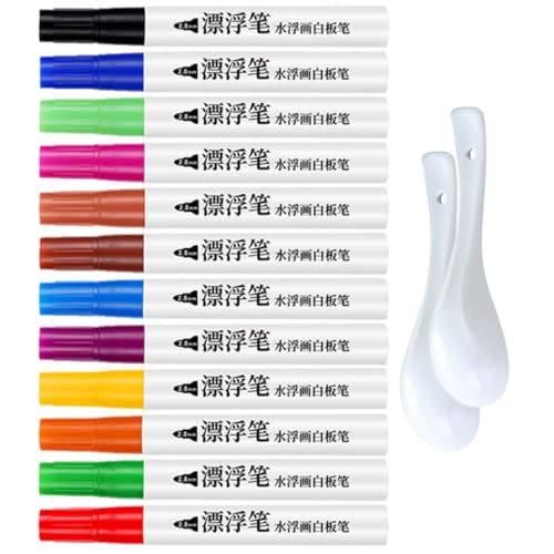 Beaupretty 1 Satz Bunten Schwimmenden Malstiften Farben Wasser Malstifte für Abwischbare Whiteboard Marker Kreative Zeichenwerkzeuge für Unterricht und Spaß im Wasser von Beaupretty