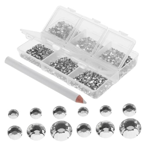 Beaupretty 1 Satz Maniküre-Strass-Set Strasssteine für Nägel Nagelsteine Kit für Nagelzubehör Strasswerkzeuge Kunststeine Strasssteine Kleber Kristalle zum Basteln Bogennägel Glas Silber Beaupretty 1 Satz Maniküre-Strass-Set Strasssteine für Nägel Nagelsteine Kit für Nagelzubehör Strasswerkzeuge Kunststeine Strasssteine Kleber Kristalle zum Basteln Bogennägel Glas Silber von Beaupretty