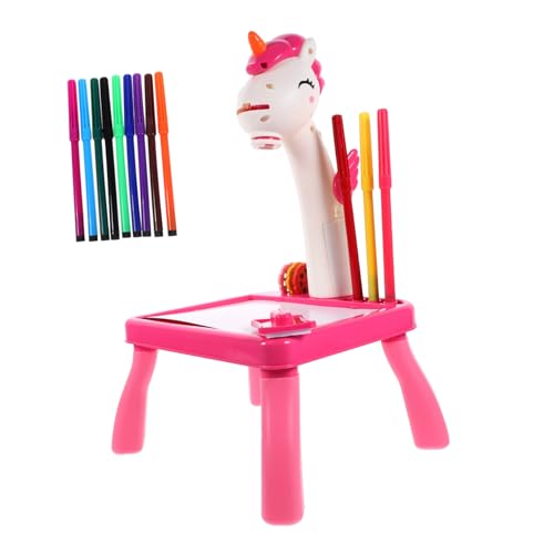 Beaupretty 1 Satz Zeichentisch mit Projektor Einhorn Design Malprojektor für Kreatives Zeichenspielzeug für Fantasievolles und Lernen für Junge Mädchen Rosa Beaupretty 1 Satz Zeichentisch mit Projektor Einhorn Design Malprojektor für Kreatives Zeichenspielzeug für Fantasievolles und Lernen für Junge Mädchen Rosa von Beaupretty