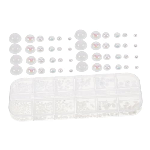 Beaupretty 1 Schachtel Imitationsperlen Halbkreis Form Gemischte für Kreative Nail Art für Hochzeiten Geburtstagsfeiern Themenpartys Fächer Box mit Eleganten Perlen Beaupretty 1 Schachtel Imitationsperlen Halbkreis Form Gemischte für Kreative Nail Art für Hochzeiten Geburtstagsfeiern Themenpartys Fächer Box mit Eleganten Perlen von Beaupretty