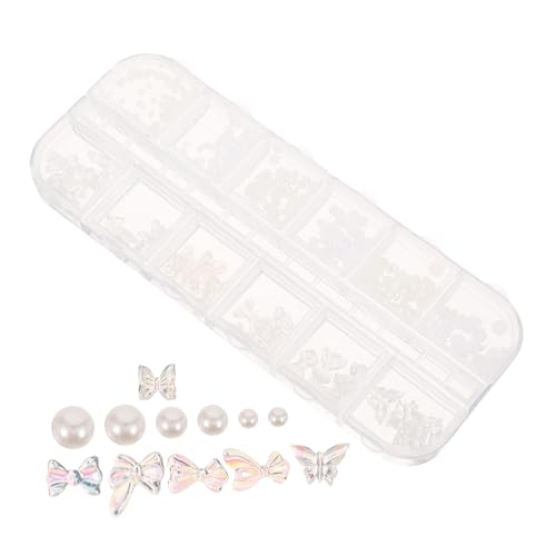 Beaupretty 1 Schachtel Nagelkunst Zubehör mit Schmetterling Perlen und Strass Luxuriöse Nail Charms für DIY Nageldesign Eleganter Nagelschmuck für Kreative Maniküre und Professionelle Beaupretty 1 Schachtel Nagelkunst Zubehör mit Schmetterling Perlen und Strass Luxuriöse Nail Charms für DIY Nageldesign Eleganter Nagelschmuck für Kreative Maniküre und Professionelle von Beaupretty