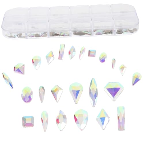 Beaupretty 1 Schachtel Nail Art Flatback Strasssteine Nageldeko Fächer Ab Glassteine Langlebig Party Nail Charms für Salon und Heimgebrauch Beaupretty 1 Schachtel Nail Art Flatback Strasssteine Nageldeko Fächer Ab Glassteine Langlebig Party Nail Charms für Salon und Heimgebrauch von Beaupretty