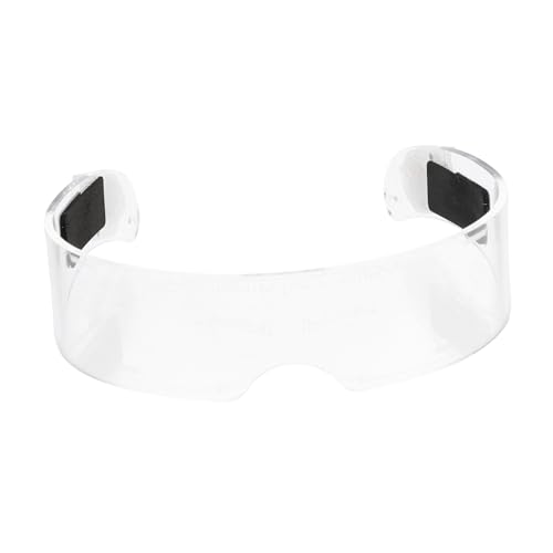 Beaupretty 1 Stück Luminous Eyeglasses für Partys Leuchtende Brille mit Kreativer Design für Halloween Tanzveranstaltungen Leicht Tragbar für Festivals Bühnenaufführungen von Beaupretty