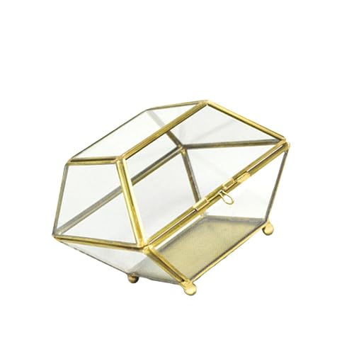 Beaupretty 1 Stück Schmuckschatulle aus Glas Aufbewahrungsboxen für Schmuck Kisten Schmuck für Frauen schmuckkästchen Geschenkboxen Beaupretty 1 Stück Schmuckschatulle aus Glas Aufbewahrungsboxen für Schmuck Kisten Schmuck für Frauen schmuckkästchen Geschenkboxen von Beaupretty