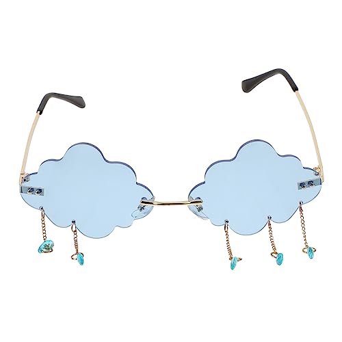Beaupretty 1 Stück Sonnenbrille geformt Wolkenbrille Stilvoll Gläser Trendy Kostüm Brillen Foto Requisiten Wolkenförmige Brille trendige Brille Cloud-Zubehör Party dekorative Brillen Blau Beaupretty 1 Stück Sonnenbrille geformt Wolkenbrille Stilvoll Gläser Trendy Kostüm Brillen Foto Requisiten Wolkenförmige Brille trendige Brille Cloud-Zubehör Party dekorative Brillen Blau von Beaupretty