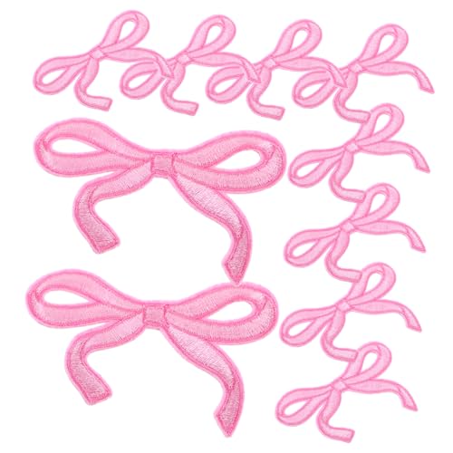 Beaupretty 10 Stück Bestickte Schleifen Aufnäher zum Aufbügeln Rosa Applikationen für Kleidung Rucksäcke Hüte Jeans Einfache DIY Verzierung Langlebige Stoffpatches Vielseitig Einsetzbar Beaupretty 10 Stück Bestickte Schleifen Aufnäher zum Aufbügeln Rosa Applikationen für Kleidung Rucksäcke Hüte Jeans Einfache DIY Verzierung Langlebige Stoffpatches Vielseitig Einsetzbar von Beaupretty