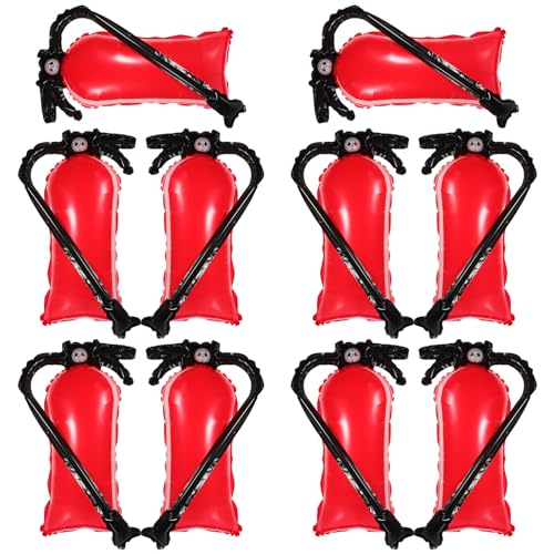 Beaupretty 10 Stück Feuerwehrlöscher Luftballons Inflatable Deko für Feuerwehr Mottoparty Geburtstagsfeier Festlichkeiten Partydekoration für Feuerwehrfans von Beaupretty