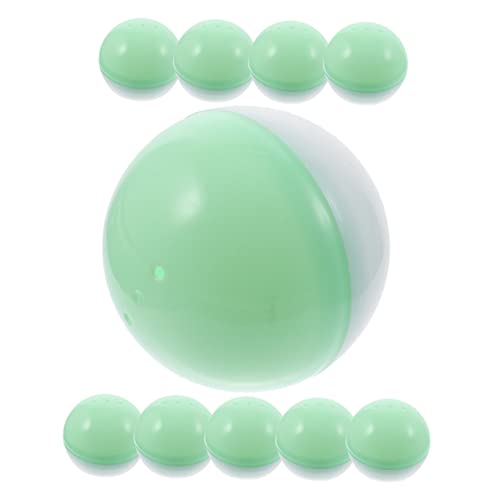Beaupretty 10 Stück Füllbare Runde Kugeln Transparente Spielzeugkapseln für Ostern Partygeschenke DIY mit Belüftungslöchern Kreative Verpackung für Süßigkeiten und Kleine Zufällige Farbe von Beaupretty