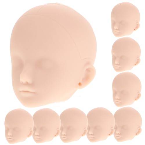 Beaupretty 10 Stück Kunststoff Puppenköpfe für Makeup Training für Kosmetologie DIY Bastelprojekte und Gesichtsmalerei ohne Augenhöhlen Beaupretty 10 Stück Kunststoff Puppenköpfe für Makeup Training für Kosmetologie DIY Bastelprojekte und Gesichtsmalerei ohne Augenhöhlen von Beaupretty