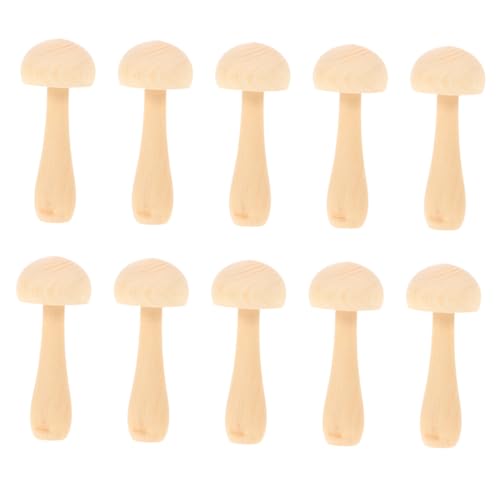 Beaupretty 10 Stück Teiliges Holzpilz Bastelset für DIY Malspielzeug Langlebige Tischdeko Kindgerechte Holzfiguren Kreatives Malen und Basteln Einfache Gestaltung Beaupretty 10 Stück Teiliges Holzpilz Bastelset für DIY Malspielzeug Langlebige Tischdeko Kindgerechte Holzfiguren Kreatives Malen und Basteln Einfache Gestaltung von Beaupretty