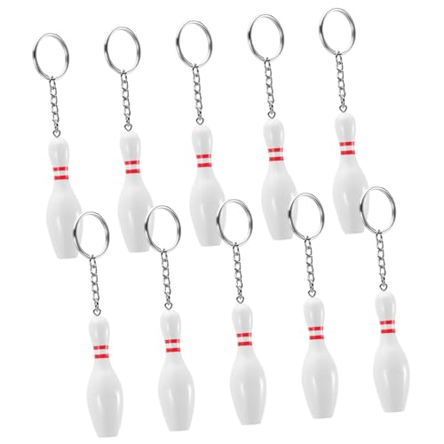 Beaupretty 10 Stück Teiliges Mini Bowling Schlüsselanhänger Leichte Sport Anhänger Kreative Bowling Schlüsselringe Kompakt für Taschen und Rucksäcke Mitgebsel für Kindergeburtstag und Fans Beaupretty 10 Stück Teiliges Mini Bowling Schlüsselanhänger Leichte Sport Anhänger Kreative Bowling Schlüsselringe Kompakt für Taschen und Rucksäcke Mitgebsel für Kindergeburtstag und Fans von Beaupretty