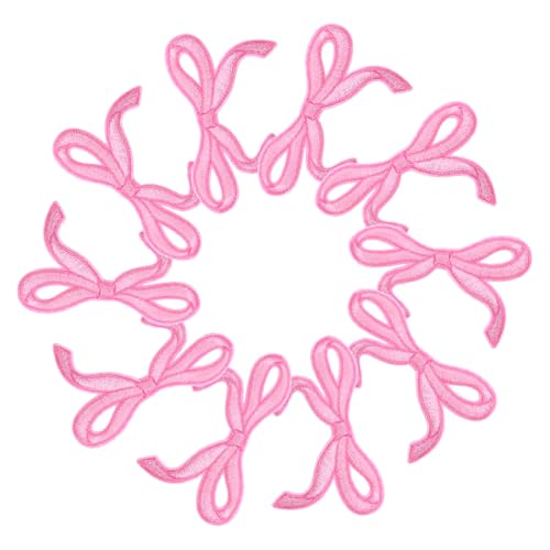Beaupretty 10 Stück Teiliges Pinke Bügelflicken mit Niedlichem Schleifendesign Bestickte Applikationen zum Aufbügeln für DIY Kleidung Hüte Jeans Jacken Rucksäcke Robust und Kindgerecht Beaupretty 10 Stück Teiliges Pinke Bügelflicken mit Niedlichem Schleifendesign Bestickte Applikationen zum Aufbügeln für DIY Kleidung Hüte Jeans Jacken Rucksäcke Robust und Kindgerecht von Beaupretty