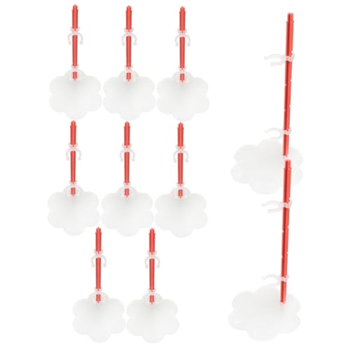 Beaupretty 10 Stück Teiliges Puppenständer Hohe Doll Display Halter mit Doppelten Halteschlitzen Stabiler Kunststoff Sockel Transparent für Puppen Figuren und Sammlerstücke von Beaupretty